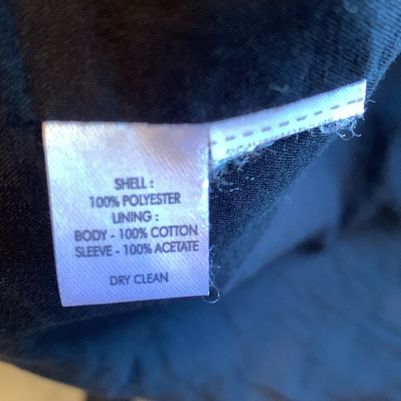 LOFT Black Belted Lightweight Jacket Women’s XS Extra Small - Picture 8 of 9